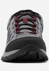 columbia - Buty trekkingowe męskie, Columbia Redmond III WP. Zapięcie: sznurówki. Kolor: szary. Materiał: guma, skóra, zamsz, materiał, syntetyk. Szerokość cholewki: normalna