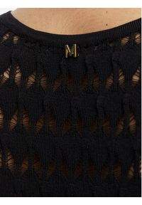 LOLA CASADEMUNT Sukienka dzianinowa MS2616001 Czarny Slim Fit. Kolor: czarny. Materiał: syntetyk #4