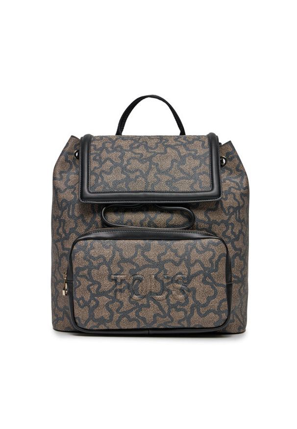 Tous - TOUS Plecak Kaos Icon 395910192 Brązowy. Kolor: brązowy. Materiał: skóra