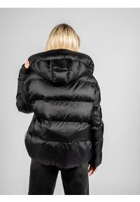 Pinko Kurtka "Giza" | 1G16CJ Y762 | Giza | Kobieta | Czarny. Typ kołnierza: kaptur, kołnierzyk stójkowy. Kolor: czarny. Materiał: poliamid. Wzór: aplikacja #4