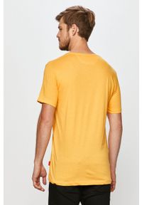 John Frank - T-shirt. Okazja: na co dzień. Kolor: żółty. Wzór: nadruk. Styl: casual #3