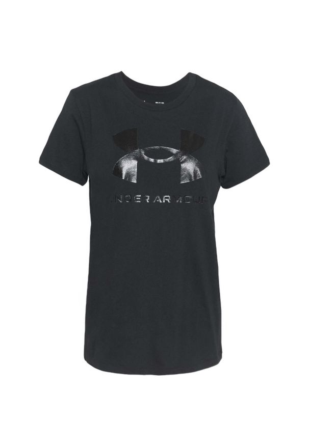 Koszulka fitness damska Under Armour Live Sportstyle Graphic Ssc. Kolor: czarny. Sport: fitness