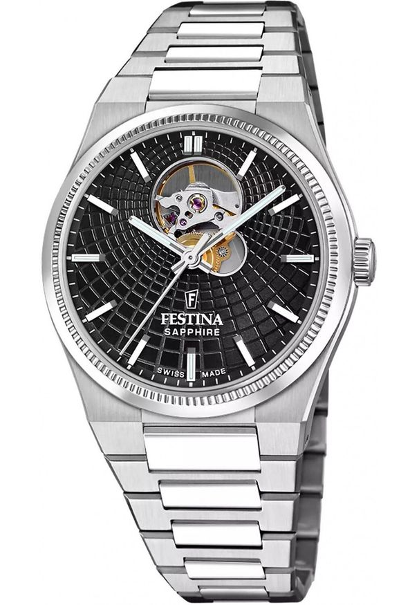 Zegarek męski Festina F20053-4 srebrny. Kolor: srebrny