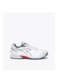 Buty tenisowe męskie Diadora Volee 6. Kolor: biały, wielokolorowy, zielony, czerwony, niebieski. Sport: tenis #1