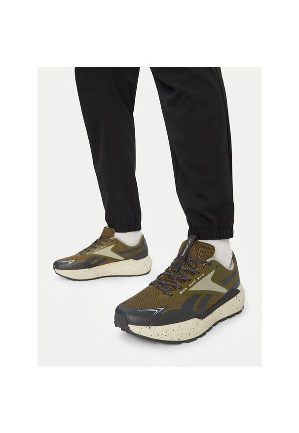 Sneakersy Reebok. Kolor: brązowy