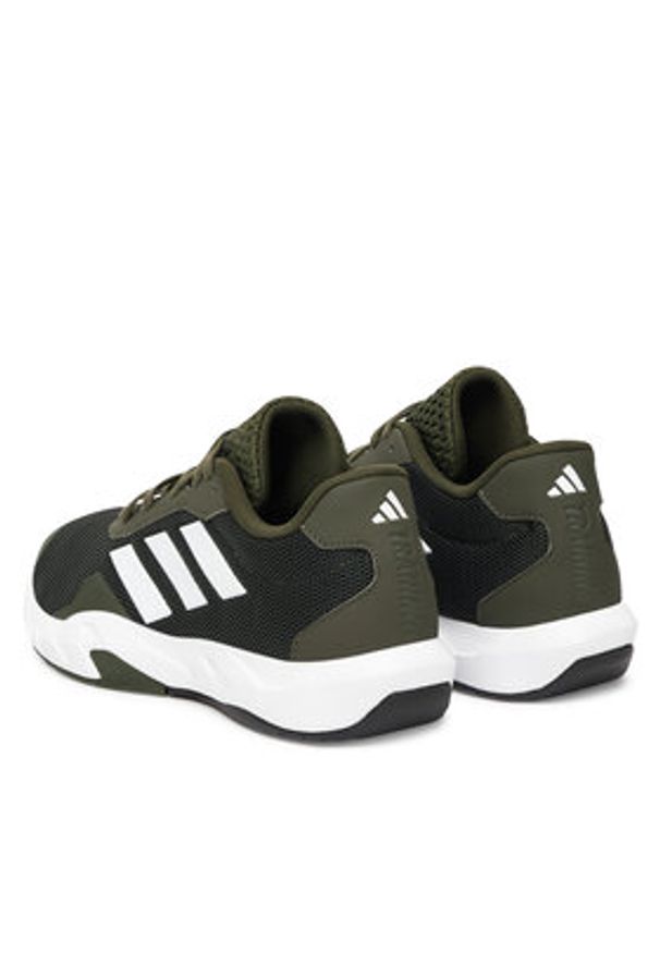 Adidas - adidas Buty na siłownię Amplimove VERSATILE Trainer JS3180 Khaki. Kolor: brązowy. Materiał: materiał. Sport: fitness