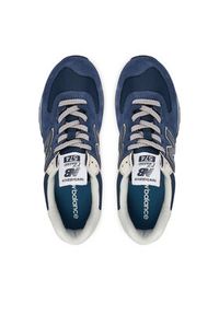 New Balance Sneakersy ML574EVN Granatowy. Kolor: niebieski. Materiał: zamsz, skóra. Model: New Balance 574 #2