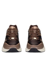MEXX Sneakersy MI001009143W Brązowy. Kolor: brązowy. Materiał: skóra