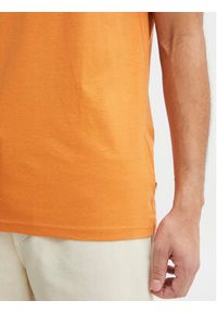 !SOLID - Solid T-Shirt 21107756 Pomarańczowy Casual Fit. Okazja: na co dzień. Kolor: pomarańczowy. Materiał: bawełna. Styl: casual