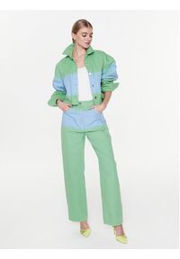 MSGM Kurtka jeansowa 3441MDE45TD 237281 Zielony Regular Fit. Kolor: zielony. Materiał: bawełna #3