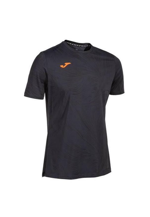 Koszulka treningowa męska Joma 103065100. Kolor: czarny. Materiał: poliester. Długość rękawa: krótki rękaw. Długość: krótkie