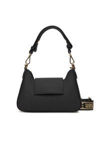 Love Moschino - LOVE MOSCHINO Torebka JC4291PP1NL1400A Czarny. Kolor: czarny. Materiał: skórzane