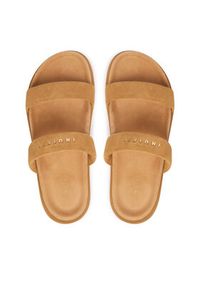 Inuikii Klapki Slaps 1004.003.0671 Beżowy ciemny. Kolor: beżowy. Materiał: zamsz, skóra #2