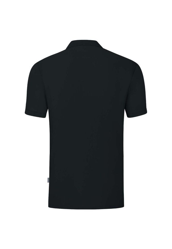 Polo Jako Organic. Typ kołnierza: polo. Kolor: czarny. Materiał: bawełna