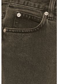 Dr. Denim - Szorty jeansowe. Okazja: na co dzień. Stan: podwyższony. Kolor: czarny. Materiał: jeans, denim. Styl: casual #2
