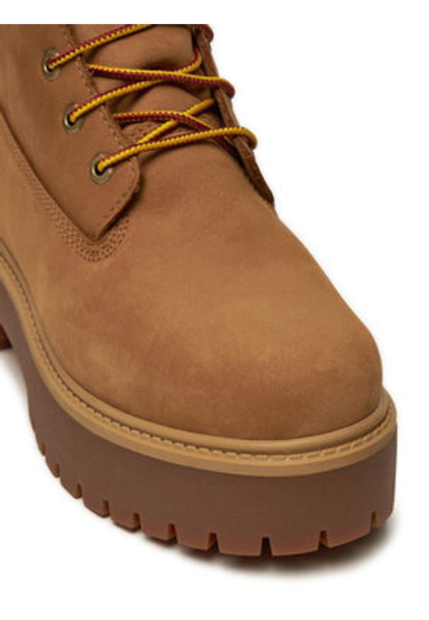 Timberland Trapery Stone Street TB0A2PU67541 Beżowy. Kolor: beżowy. Materiał: skóra, nubuk. Styl: street