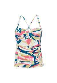 Damski top do kostiumu kąpielowego Protest MIXSuperas. Kolor: różowy #1