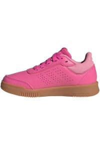 Adidas - Buty adidas Tensaur Sport Training Lace IF1722 różowe. Okazja: na uczelnię. Zapięcie: sznurówki. Kolor: różowy. Materiał: guma, syntetyk, skóra, materiał. Szerokość cholewki: normalna #5