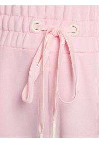 Pinko Spodnie dresowe 100371 A0KN Różowy Regular Fit. Kolor: różowy. Materiał: bawełna, dresówka #5