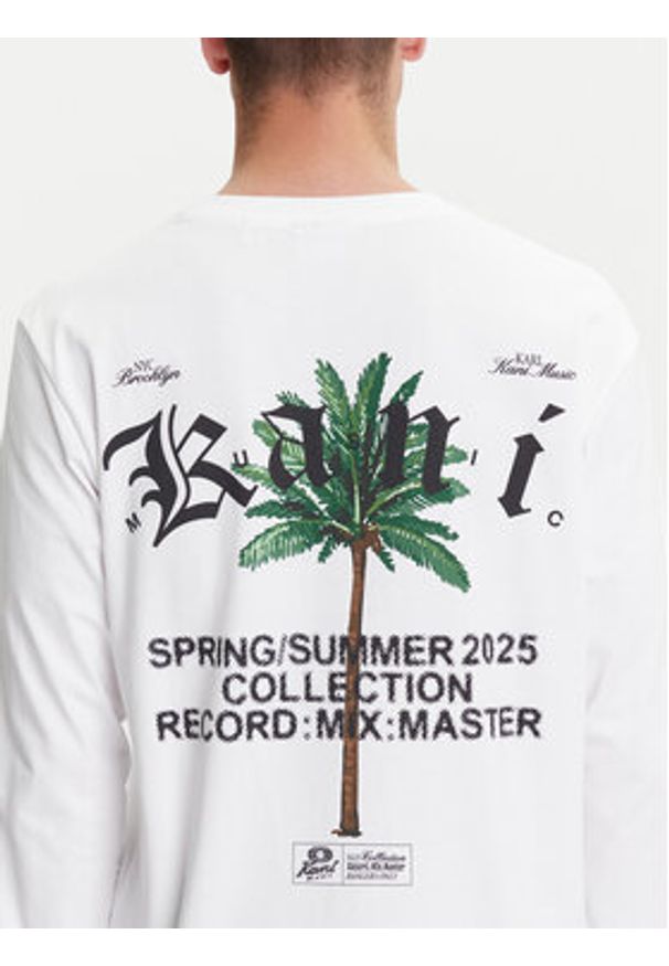 Karl Kani Longsleeve PD00005329 Biały Regular Fit. Kolor: biały. Materiał: bawełna. Długość rękawa: długi rękaw