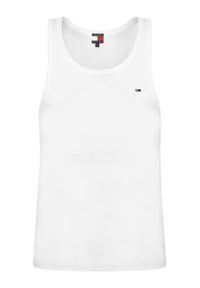 Tommy Jeans Komplet tank topów DM0DM20769 Biały Slim Fit. Kolor: biały. Materiał: bawełna #4