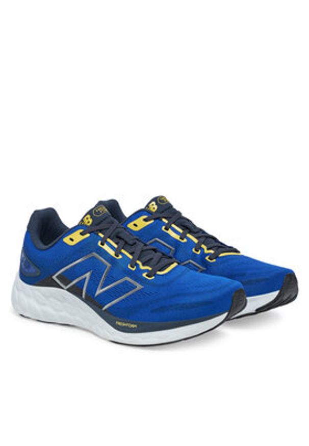 New Balance Buty do biegania 680 M680RB8 Niebieski. Kolor: niebieski. Materiał: materiał
