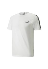 Koszulka Puma ESS+ Tape. Kolor: biały