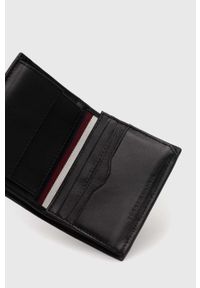 TOMMY HILFIGER - Tommy Hilfiger portfel skórzany męski kolor czarny. Kolor: czarny. Materiał: skóra #4