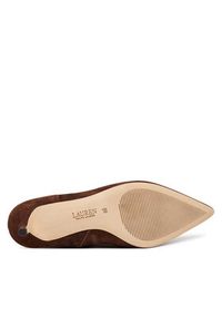Lauren Ralph Lauren - LAUREN RALPH LAUREN Kozaki 802967811004 Brązowy. Kolor: brązowy. Materiał: zamsz, skóra #6