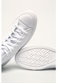 Converse - Trampki Chuck Taylor All Star Leather. Nosek buta: okrągły. Zapięcie: sznurówki. Kolor: biały. Materiał: guma #5