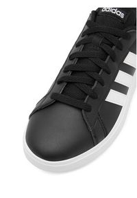 Adidas - adidas Sneakersy GRAND COURT BASE 2.0 GW9262 Czarny. Kolor: czarny. Materiał: materiał #2
