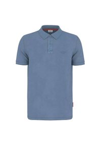 JOOP! Jeans Polo Ambrosian 30045619 Błękitny Modern Fit. Typ kołnierza: polo. Kolor: niebieski. Materiał: bawełna #1