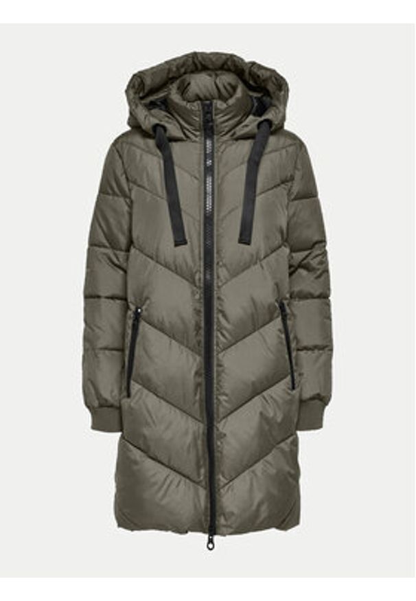 JDY Kurtka zimowa Skylar 15207784 Szary Regular Fit. Kolor: szary. Materiał: syntetyk. Sezon: zima