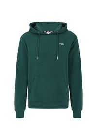 Bluza męska Fila Bengel. Kolor: zielony. Materiał: dresówka