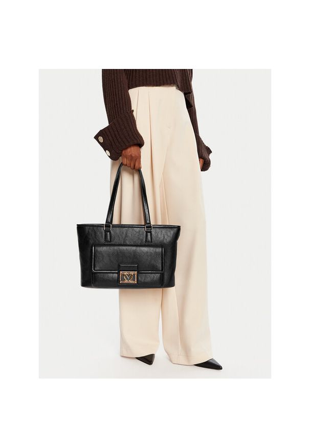 Love Moschino - Torebka LOVE MOSCHINO. Kolor: czarny