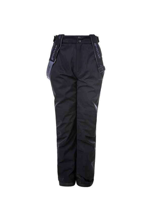 Dziecięce spodnie narciarskie Whistler Gippslang 15000. Kolor: czarny. Sezon: zima. Sport: narciarstwo