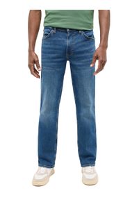 Męskie Spodnie Jeansowe Mustang Style Tramper Straight Denim Blue 1016331 5000 622 #1