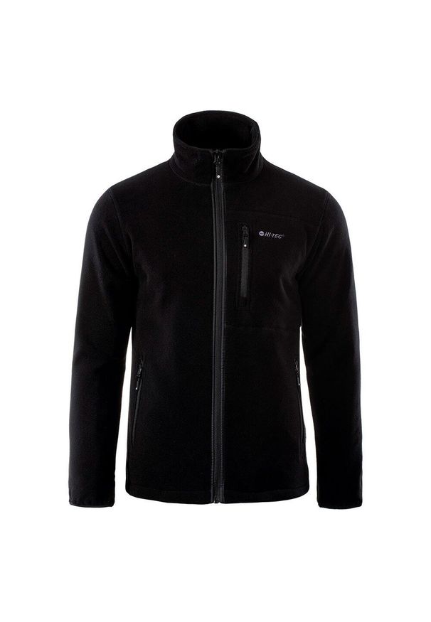 Hi-tec - Polar damski Lady Porto. Kolor: czarny. Materiał: polar. Sezon: zima. Sport: turystyka piesza