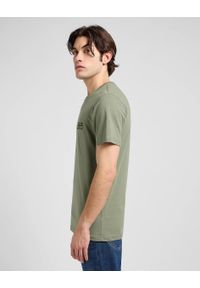 Lee - MESKA KOSZULKA LEE MEDIUM WOBBLY LEE TEE OLIVE STONE 112370505 #3