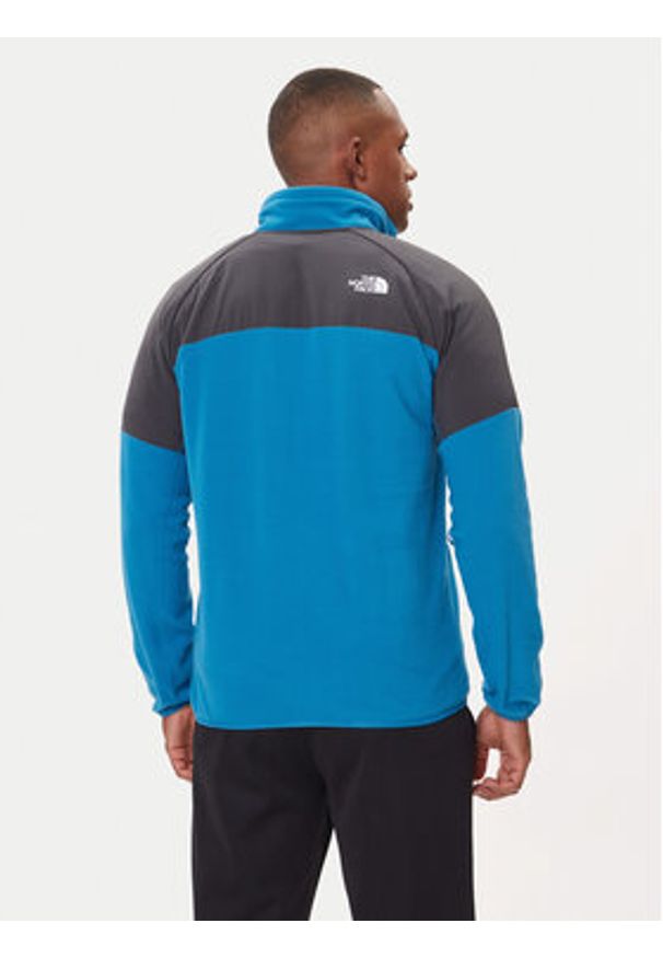 The North Face Polar 1/2 Glacier NF0A89JH Niebieski Regular Fit. Kolor: niebieski. Materiał: syntetyk