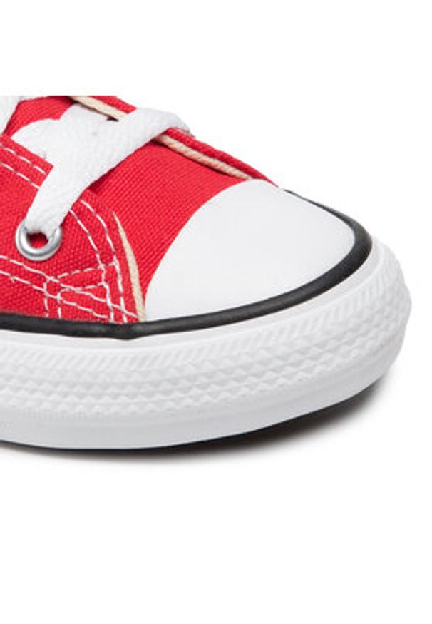 Converse Trampki Chuck Taylor All Star Ox 3J236 Czerwony. Kolor: czerwony. Materiał: materiał