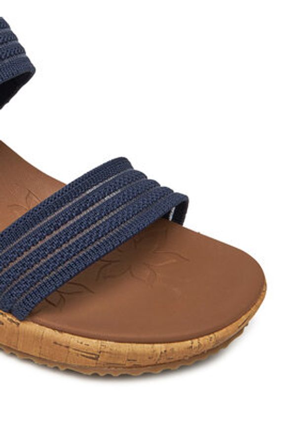 skechers - Skechers Sandały Beverlee-Sheer Luck 119571/NVY Granatowy. Kolor: niebieski. Materiał: materiał