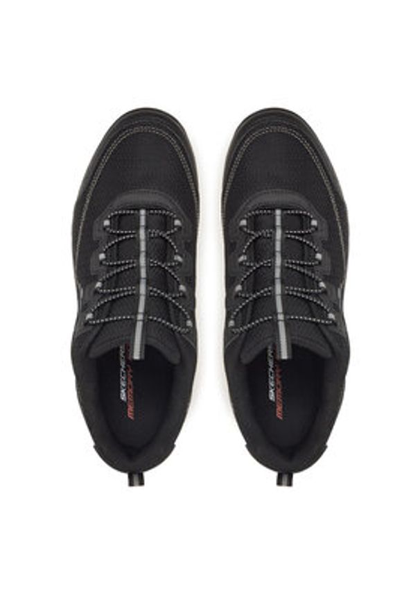 skechers - Skechers Sneakersy Summits At-Triple Bridges 237704/BBK Czarny. Kolor: czarny. Materiał: materiał