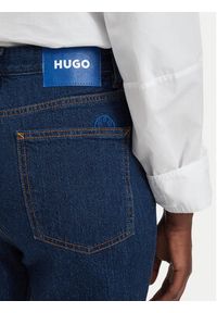 Hugo - HUGO Jeansy Noe_B 50547418 Granatowy Mom Fit. Kolor: niebieski #2
