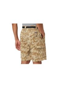 columbia - Spodenki sportowe męskie Columbia Silver Ridge Printed Cargo Short. Kolor: brązowy. Materiał: nylon