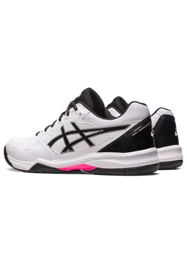 Buty tenisowe męskie Asics Gel Dedicate 7 All Court 104. Kolor: biały. Sport: tenis