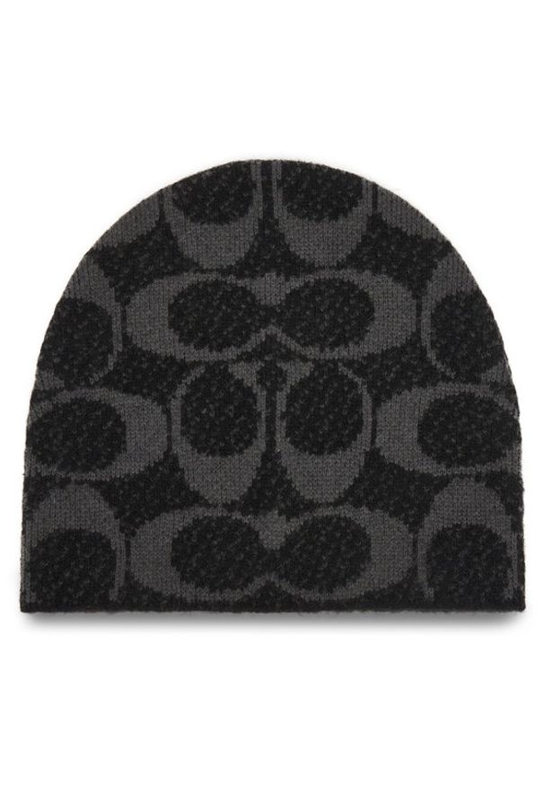 Coach Czapka CCT78 Czarny. Kolor: czarny. Materiał: poliester