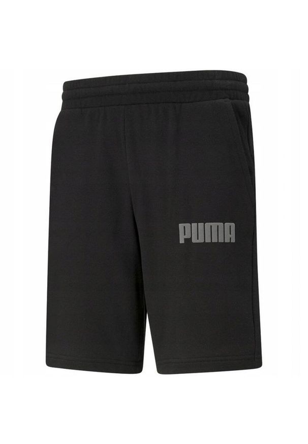Puma - Shorty Męskie Logo Modern Basic. Kolor: czarny. Sport: turystyka piesza