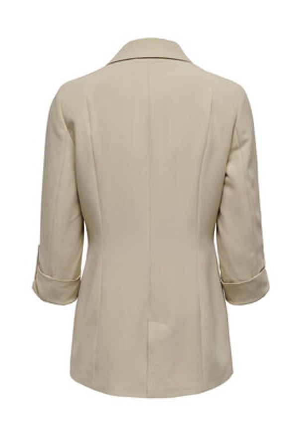 only - ONLY Marynarka Kayle-Orleen 15218743 Beżowy Regular Fit. Kolor: beżowy. Materiał: syntetyk
