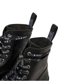 NEW ROCK Trzewiki M-WALL084NP-C8 Czarny. Kolor: czarny. Materiał: skóra. Styl: rockowy #3